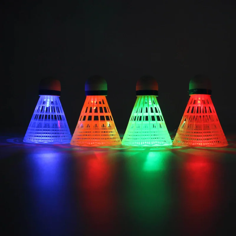 6Pcs LED Badminton Ball Glowin - Badminton Nylon Shuttlecock ulasan dan harga