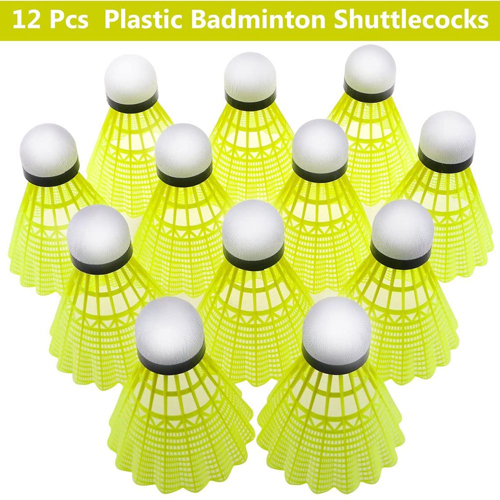 New Plastic Badminton Shuttlec - Badminton Nylon Shuttlecock ulasan dan harga