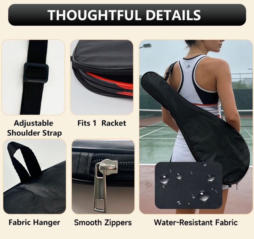 Tennis Racket Cover Portable S - Racket Cover Bag ulasan dan harga