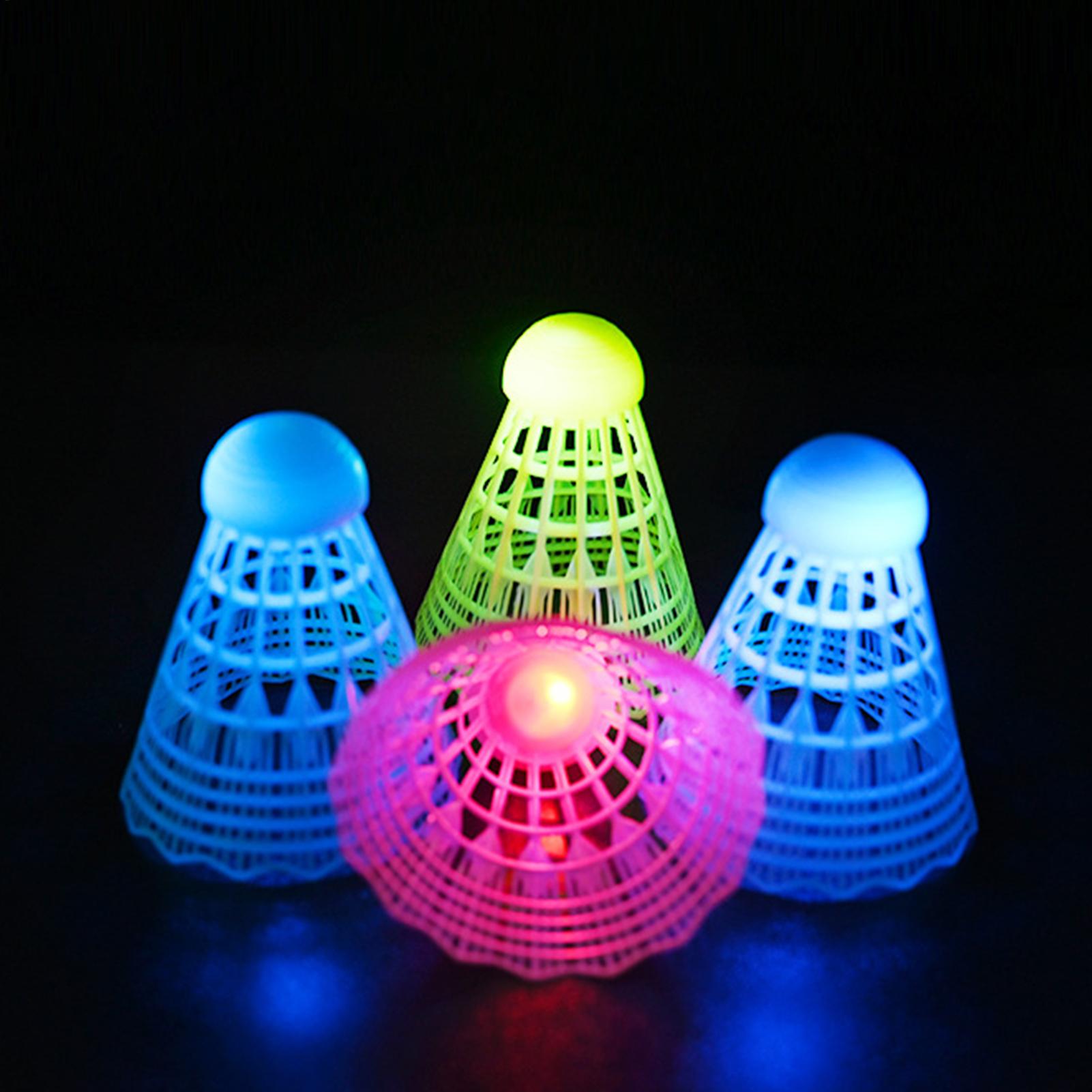 3Pcs LED Badminton Ball Glowin - Badminton Nylon Shuttlecock ulasan dan harga