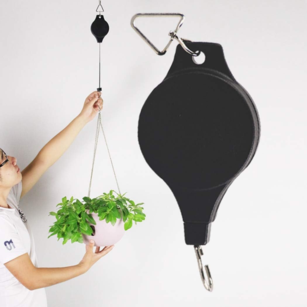 Retractable Plant Pulley Hangi - String Tension Clip ulasan dan harga