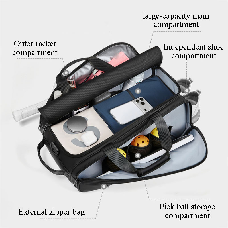 Tennis Bag, Large Capacity, Li - Badminton Match ulasan dan harga