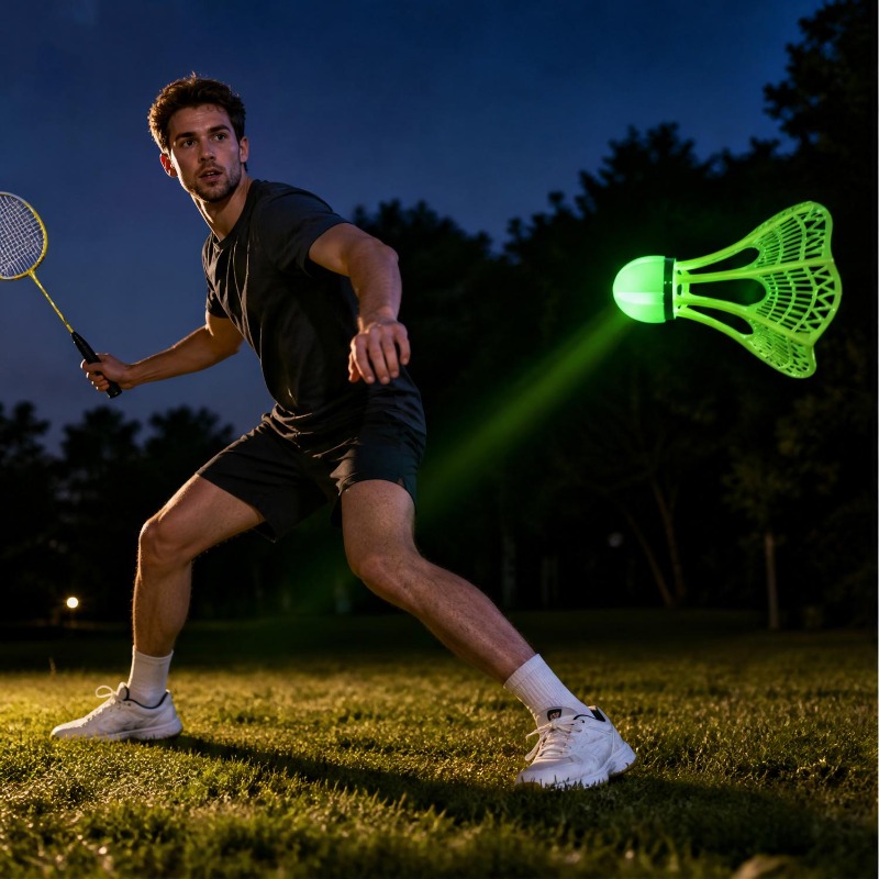 Windproof Luminous Badminton S - Badminton Nylon Shuttlecock ulasan dan harga