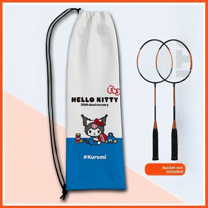 Cute Hello Kitty 50th Annivers - Racket Cover Bag ulasan dan harga