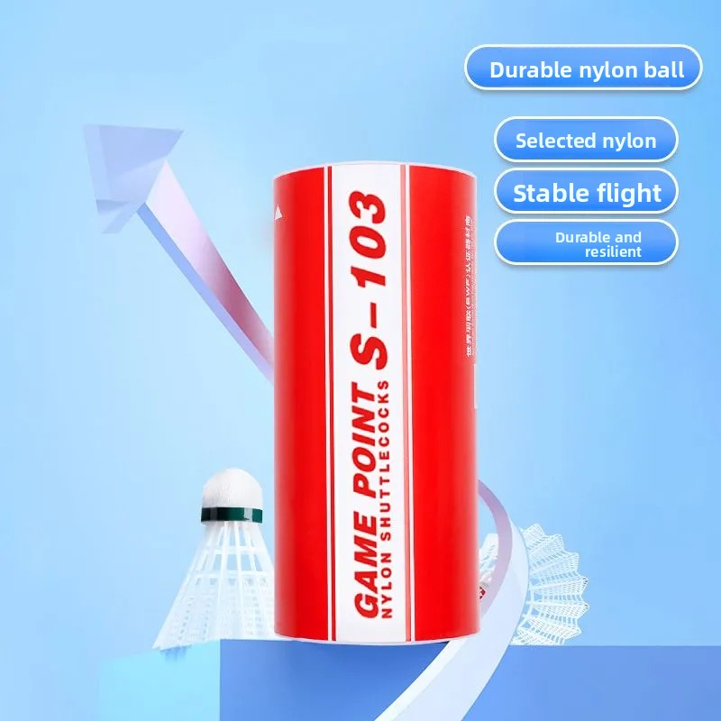 1tube 3pcs Kumpoo Badminton ba - Badminton Nylon Shuttlecock ulasan dan harga