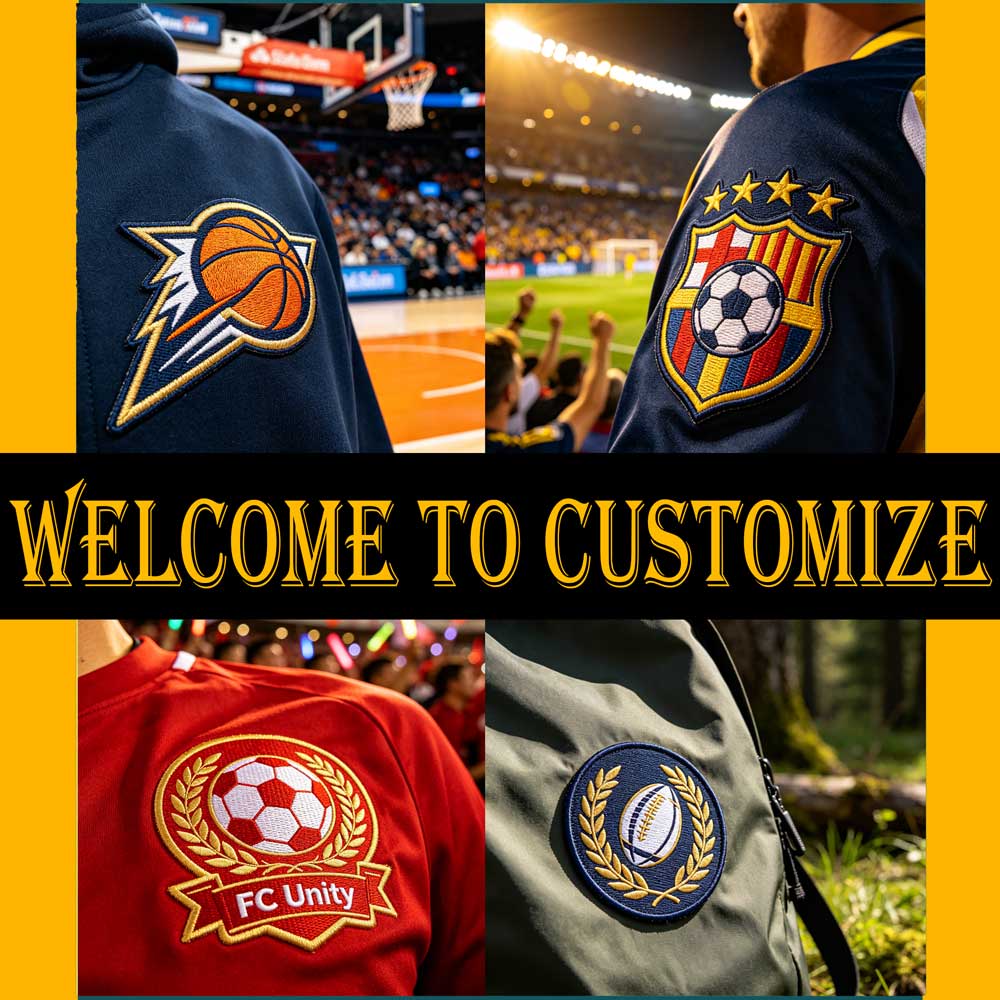 Custom Club Embroidery Patch F - Badminton Club Logo ulasan dan harga
