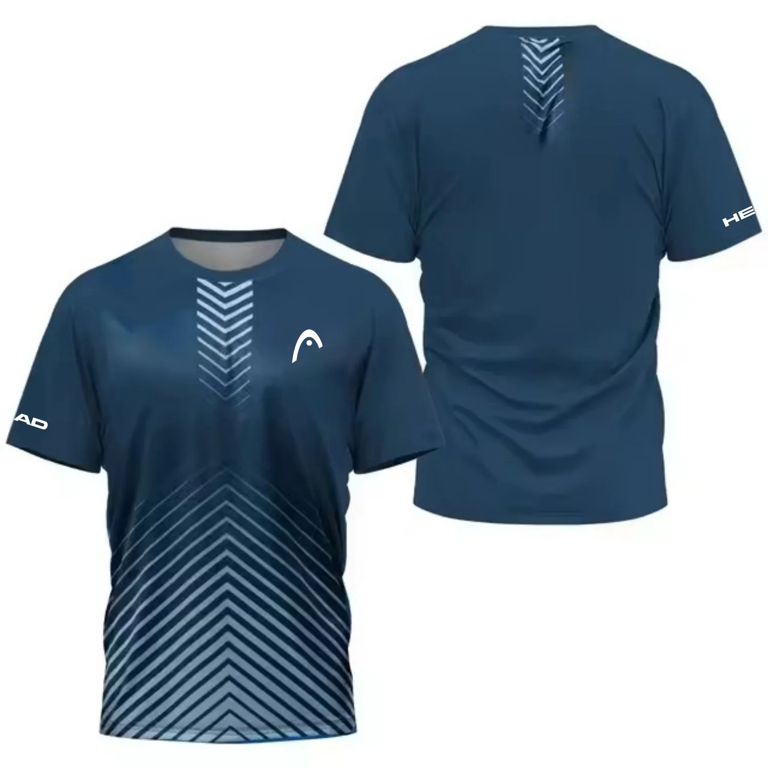 Arrow 3D Printed Men's T-shirt - Badminton Png ulasan dan harga
