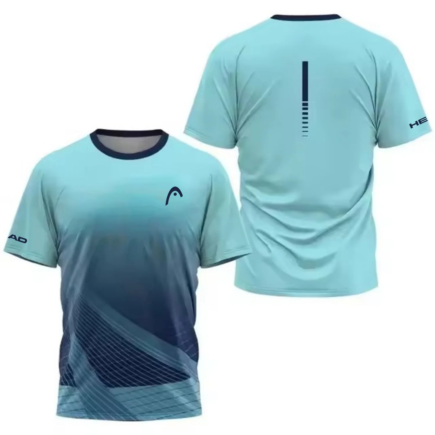 Arrow 3D Printed Men's T-shirt - Badminton Png ulasan dan harga