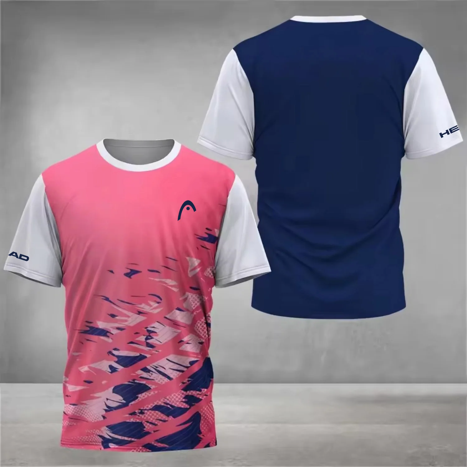 Arrow 3D Printed Men's T-shirt - Badminton Png ulasan dan harga