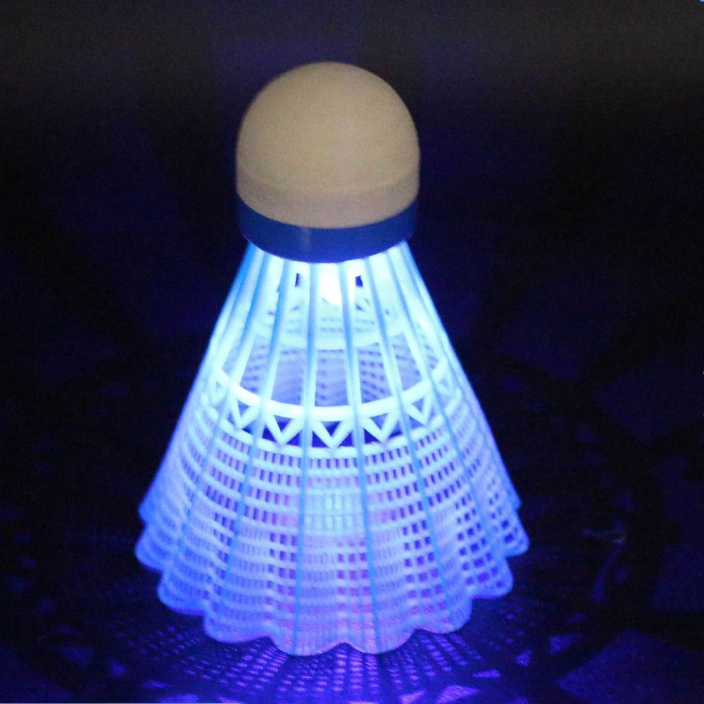 Light-up LED Badminton Glowing - Badminton Nylon Shuttlecock ulasan dan harga