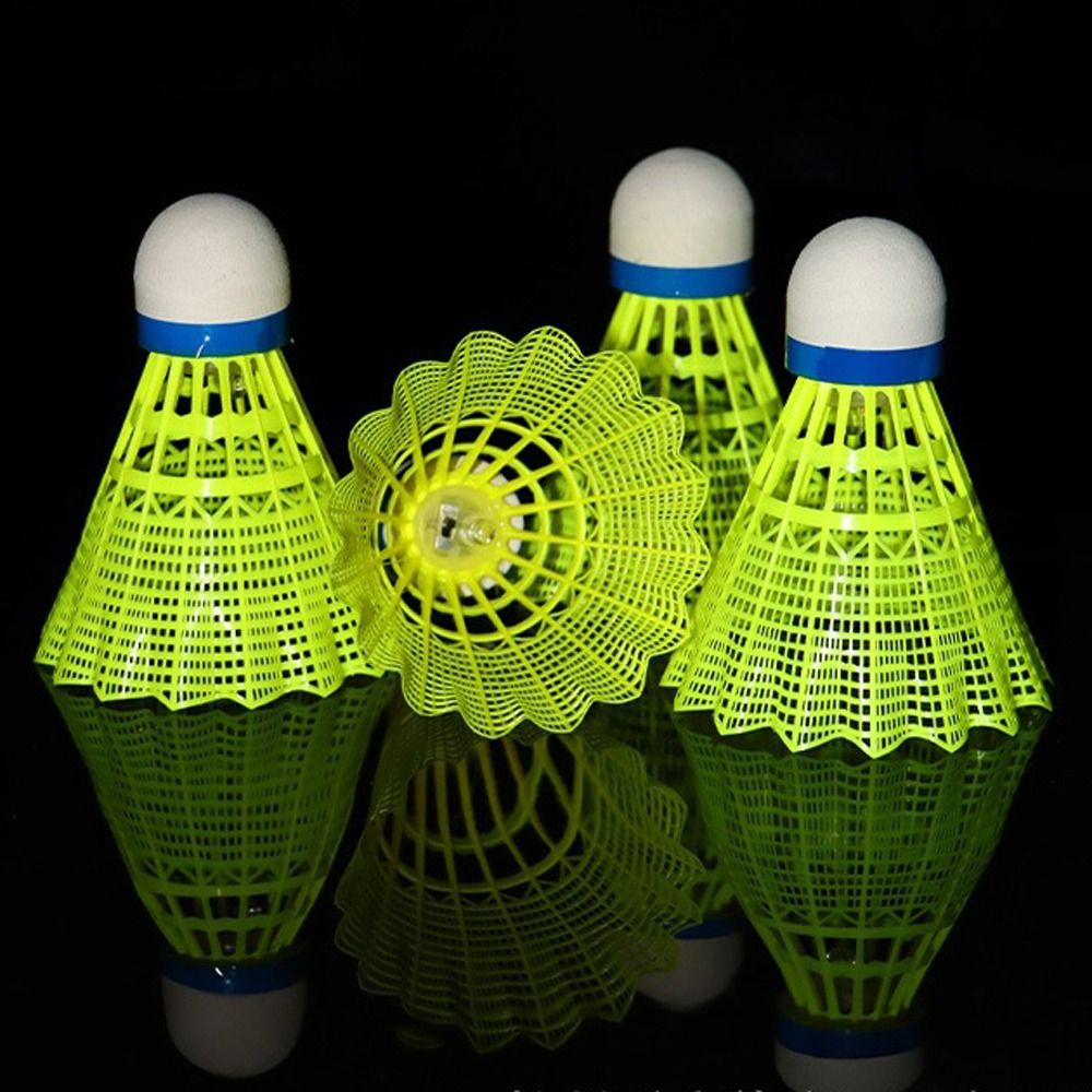 Light-up LED Badminton Glowing - Badminton Nylon Shuttlecock ulasan dan harga